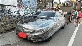 攤販,恆春,停車,賓士,包膜,罰單,攤販,屏東