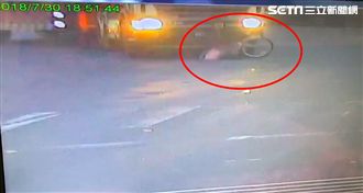 悚！少女騎車遭撞上下身分離畫面曝光
