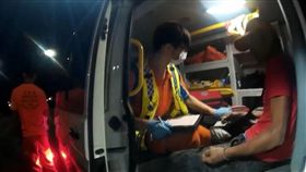 苗栗,飲酒,跳河,後龍鎮,跳橋（圖／翻攝畫面）