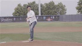 ▲王建民受邀到洋基1A開球。（WYC影視（WYC Motions） 提供）