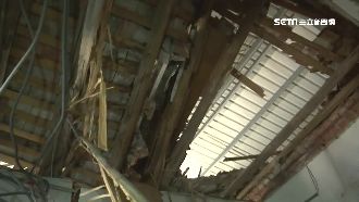 老房天花板突坍塌　午睡婦當場遭埋沒