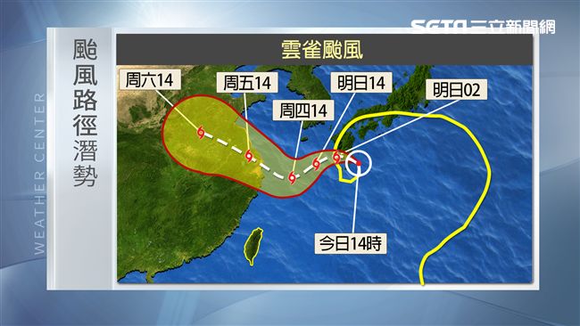 注意防曬！明日持續熱　雲雀周四近台
