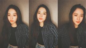 正妹真情流露對前任感覺，哭得唏哩嘩啦的引起關注。（圖／翻攝吳怡靜抖音）