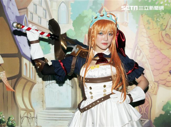 正妹Cosplay周荀Denke。（記者邱榮吉/攝影）