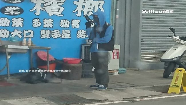 值勤只露一雙眼！稽查員工作照引熱議