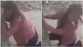 中國大陸,獸醫,睪丸,去勢,嘴巴（圖／翻攝自Liveleak）