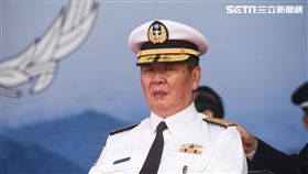 海軍司令黃曙光上將。 圖／記者林敬旻攝