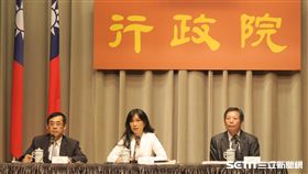行政院會會後記者會。（圖／記者盧素梅攝）