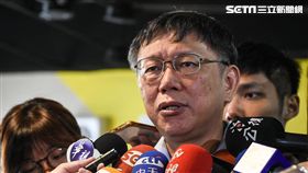 台北市長柯文哲出席復華長青中心開幕。 （圖／記者林敬旻攝）