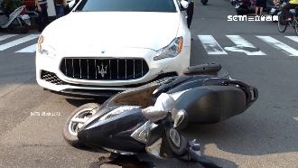 機車撞名車怕賠不完　網歪樓狂蒐美食