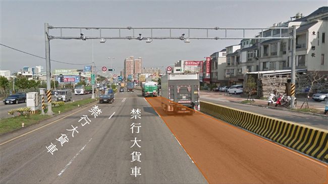 大貨車強制分流　中市府：一週內實施