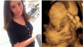 懷孕，超音波照片,中指（圖／翻攝自關穎Instagram