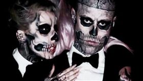 殭屍男孩。（圖／翻攝自Lady Gaga Twitter）