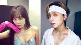 Triple H,E'Dawn,泫雅,認愛,交往(圖/翻攝自泫雅、E'Dawn IG)