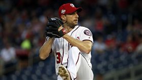 ▲華盛頓國民王牌Max Scherzer強投豪打。（圖／美聯社／達志影像）