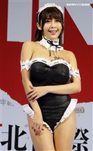 JKF女郎安希。（記者邱榮吉/攝影）