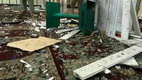 阿富汗清真寺遭自殺炸彈攻擊（圖／翻攝自推特）