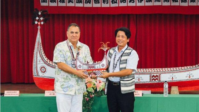 復活島市長訪台　與達悟族締結姊妹族