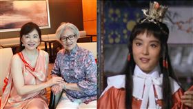 林青霞近照曝光　不敗女神飄仙氣！同框「林黛玉」王文娟勾回憶
合成圖翻攝自微博