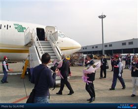 活動空橋 翻攝自中國民航圖庫