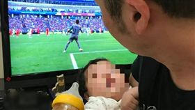 藝人,葛西健二,女嬰,虐嬰,台北(圖/翻攝臉書)