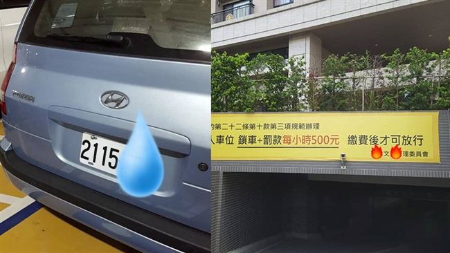 女亂停車還嗆聲　住戶出招治沒水準人