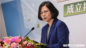 總統蔡英文出席「國家住宅及都市更新中心成立揭牌暨開幕活動」。 （圖／記者林敬旻攝）