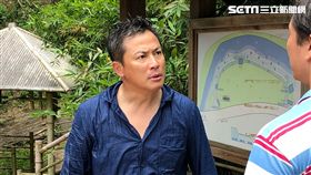 江宏恩情願落水也不願被丟菜。（圖／艾迪昇提供）