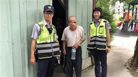 台中,老翁,累癱,返家。翻攝畫面