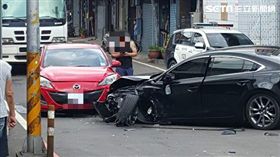 台中太平區新仁路車禍／民眾賴冠育提供