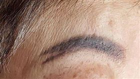 紋眉,燕尾眉,失敗,狡辯,爆料公社　圖／翻攝自臉書爆料公社