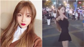 大陸,偽娘,Abbily,BAAM,跳舞,MOMOLAND（圖/翻攝自微博）