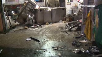 失控驚撞鍋貼店　駕駛：為閃違規機車