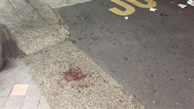 陳金鑽砍殺王姓鄰居，現場留下片片血跡，台北市，延平北路，殺人未遂。翻攝畫面