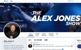 陰謀論者瓊斯（Alex Jones）
（圖／翻攝自Alex Jones Twitter）
