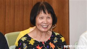 紀政出席新書發表會。 （圖／記者林敬旻攝）