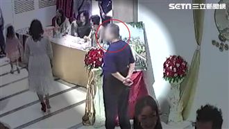 胖大叔白吃喜宴！台中婚宴蟑螂曝光了