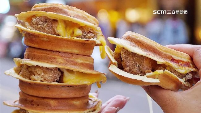 爆漿鹹酥雞車輪餅　滿足起司控味蕾！
