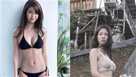 芳齡19 歲的「最強新人」寫真女星澤北露娜。（圖／翻攝自推特）