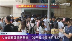 美麗華大直影城,一般廳,99元,IMAX,199元,與神同行2,上映