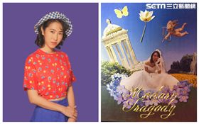 王若琳及專輯《摩登悲劇》
圖／索尼音樂提供