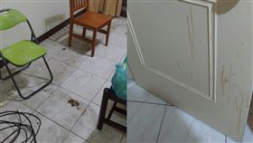 母帶兒租房2年「滿牆油汙」 房東：髒到請兩次清潔公司（圖／翻攝自爆料公社）