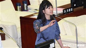 民進黨台北市議員高嘉瑜。 圖／記者林敬旻攝