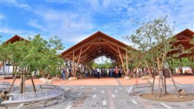 外埔花博園區設施暨展館工程完工