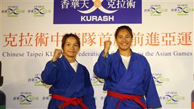 楊憲慈（右）與李宛庭是中華隊奪金大熱門。（圖／記者劉忠杰攝影）