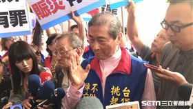 統促黨，白狼，張安樂，北檢，董念台。潘千詩攝影