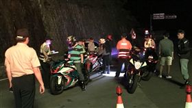 新北,瑞芳,臨檢,改裝車輛,超速（圖／翻攝畫面）

