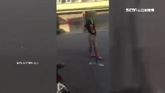 男帶釘耙狠砸店　網友虧：豬八戒嗎？