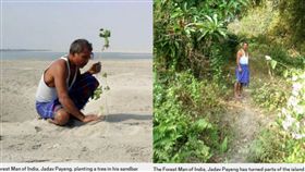 40年來每天種樹！ 印男把「荒地變森林」成為老虎大象的家（圖／翻攝自Metro）