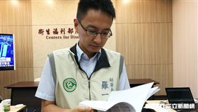 疾管署副署長羅一鈞說明嘉義縣確診1例本土登革熱病例。（圖／記者楊晴雯攝）